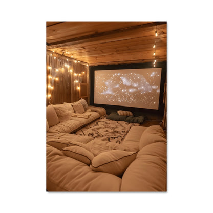 Poster Douce Nuit Étoilée