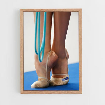 ap-rope rhythmic gymnastics-1 cadre Bois clair