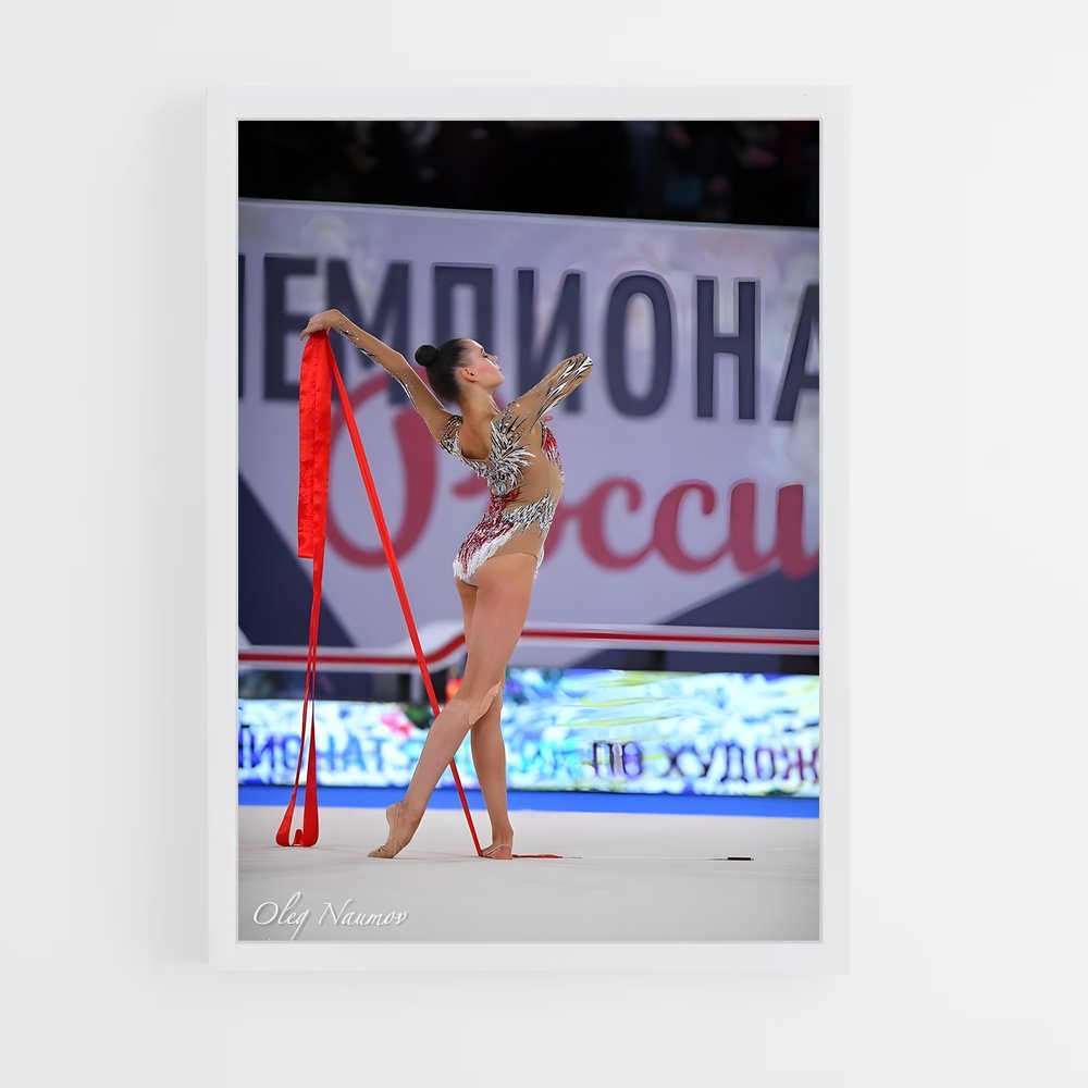 ap-rope rhythmic gymnastics-4 cadre Blanc