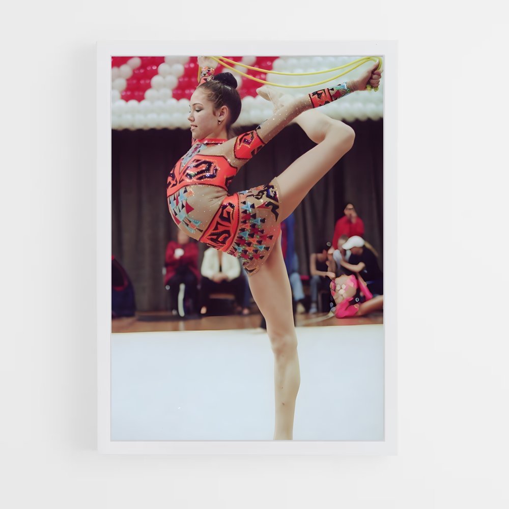 ap-rope rhythmic gymnastics-8 cadre Blanc