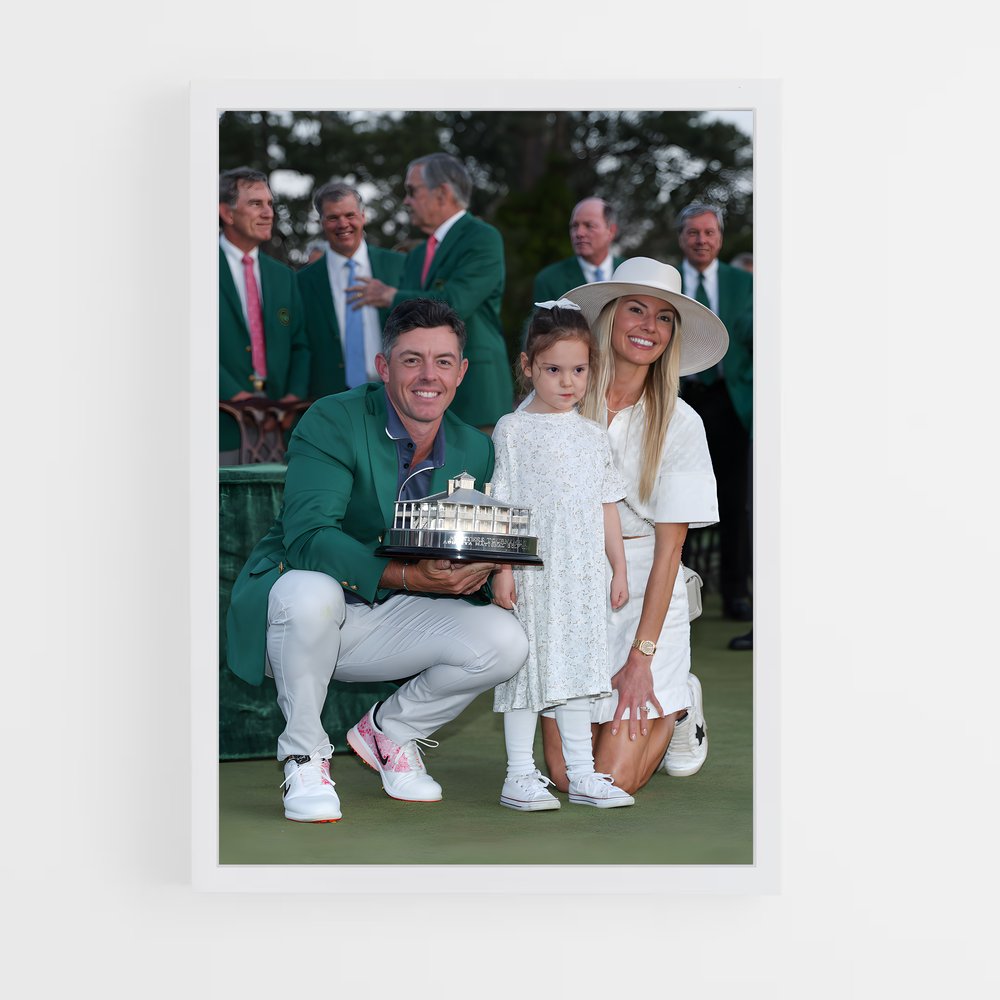 ap-rory mcilroy-5 cadre Blanc