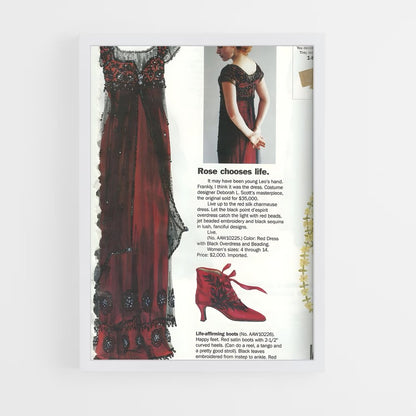 ap-rose dewitt bukater-2 cadre Blanc