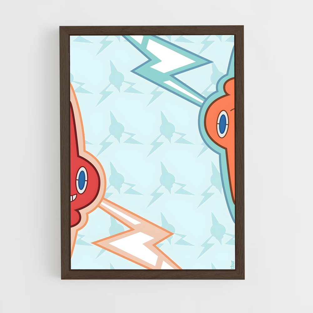 ap-rotom-2 cadre Bois foncé