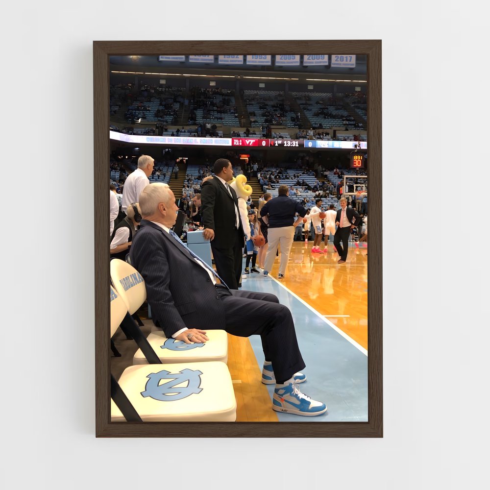 ap-roy williams-1 cadre Bois foncé