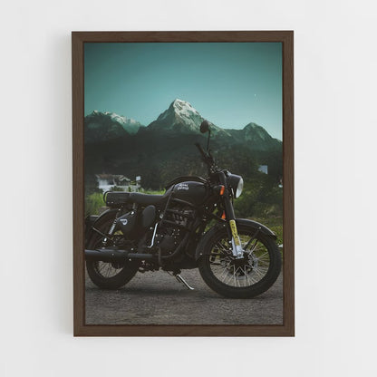ap-royal enfield-6 cadre Bois foncé