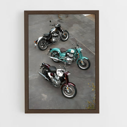 ap-royal enfield-7 cadre Bois foncé