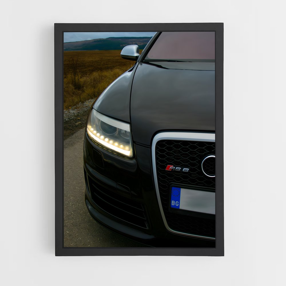 ap-rs6 c6-3 cadre Noir