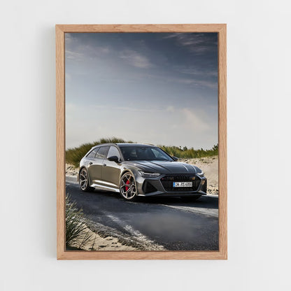 ap-rs6 c8 avant-3 cadre Bois clair