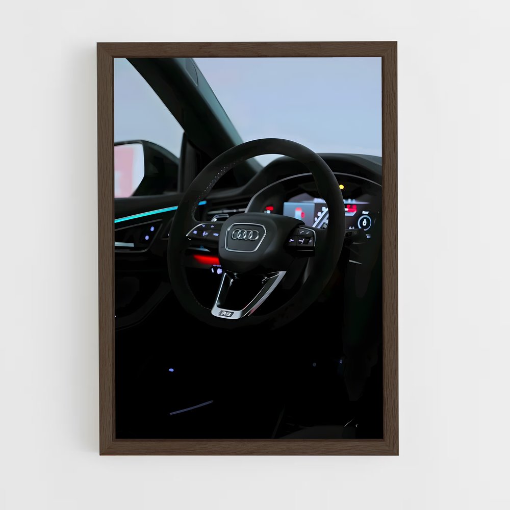 ap-rs q8-4 cadre Bois foncé