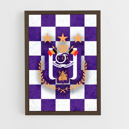 ap-rsc anderlecht-10 cadre Bois foncé