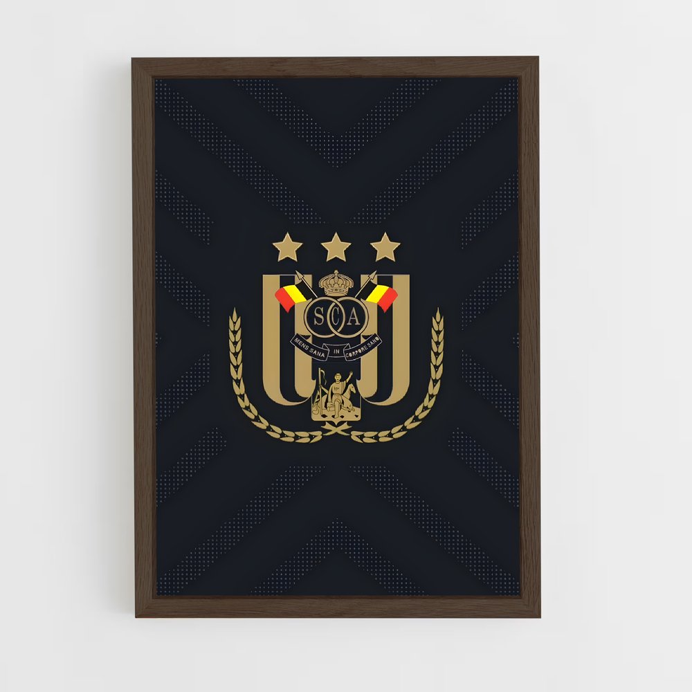 ap-rsc anderlecht-9 cadre Bois foncé