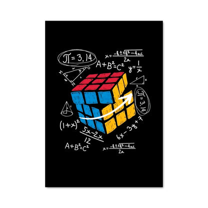 Poster Cube Magique