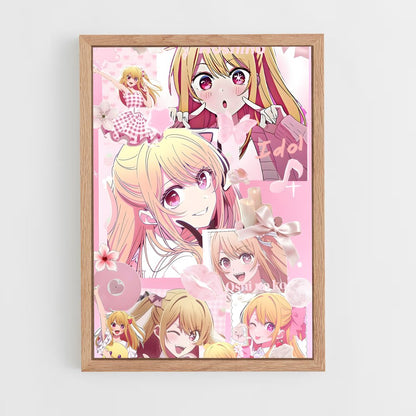 ap-ruby hoshino-6 cadre Bois clair
