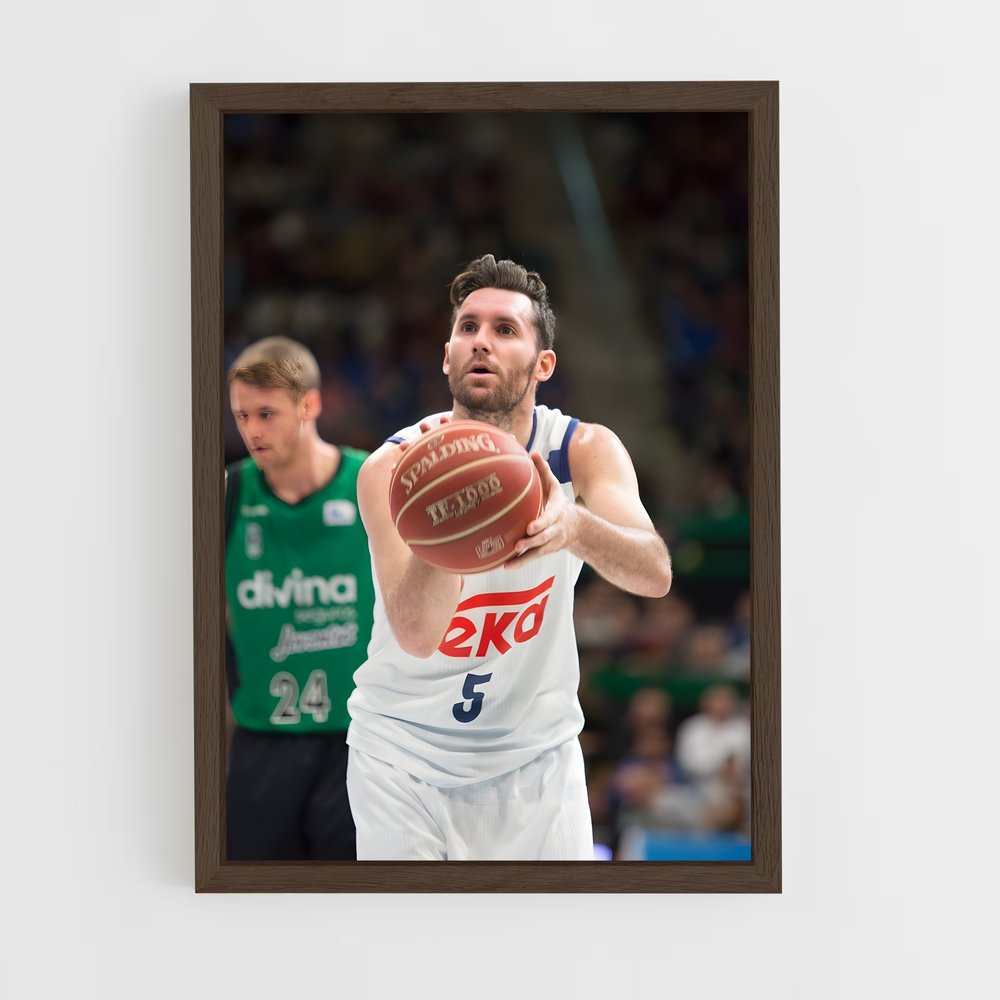 ap-rudy fernandez-4 cadre Bois foncé