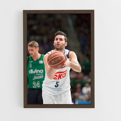 ap-rudy fernandez-4 cadre Bois foncé