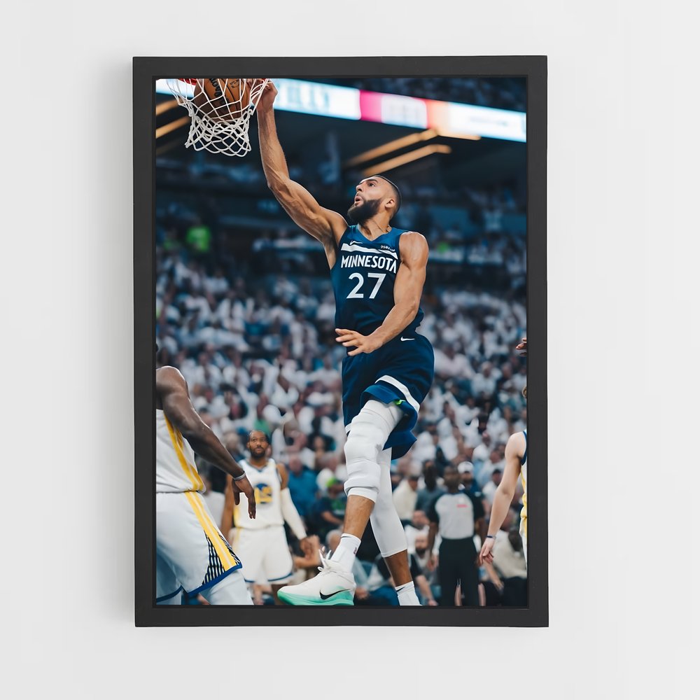 ap-rudy gobert-3 cadre Noir