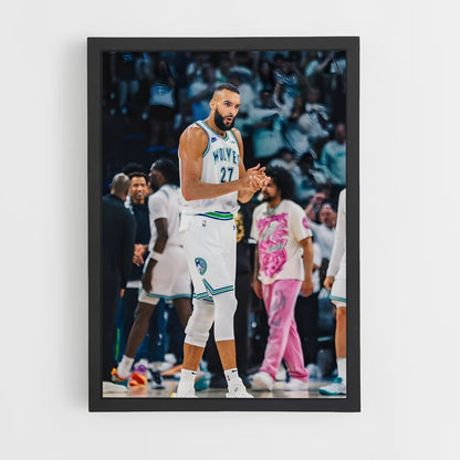 ap-rudy gobert-4 cadre Noir