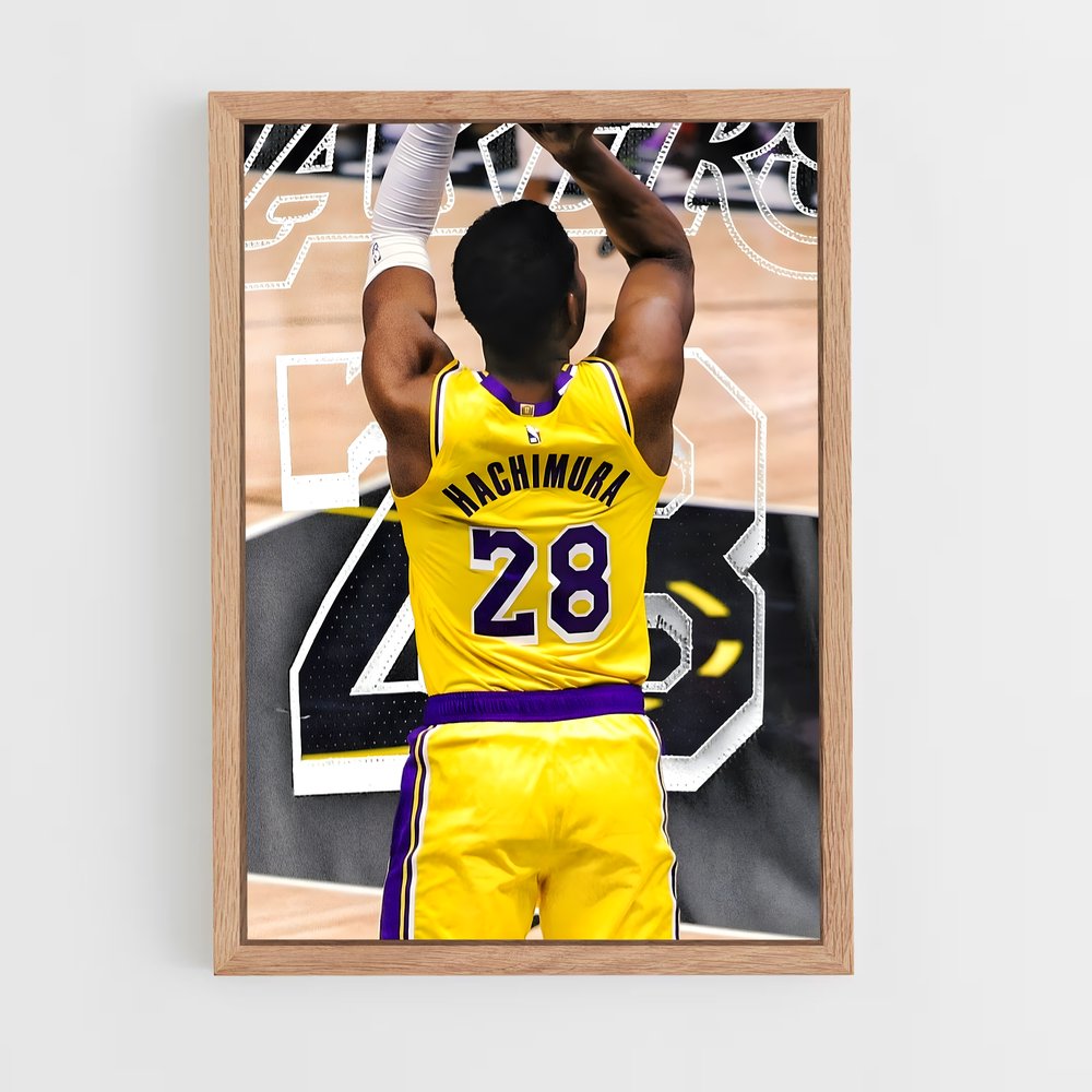 ap-rui hachimura-2 cadre Bois clair