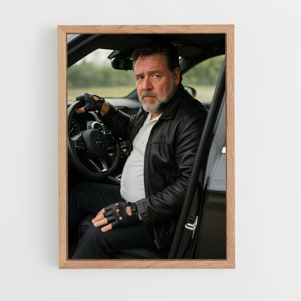 ap-russell crowe-10 cadre Bois clair
