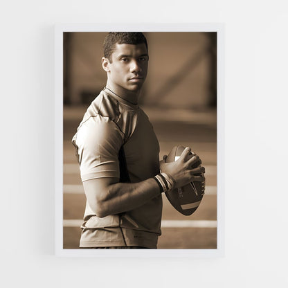 ap-russell wilson-2 cadre Blanc