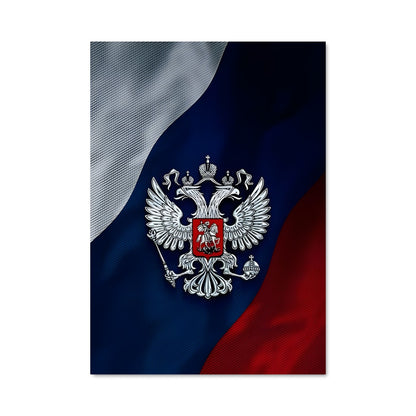 Poster Russia flag 85677