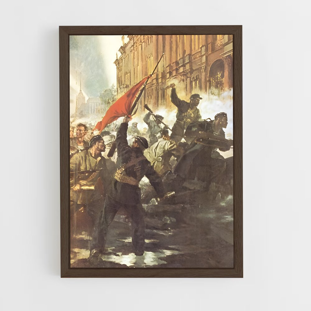 ap-russian revolution-1 cadre Bois foncé