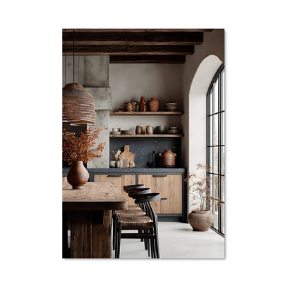 Poster Table de Chêne