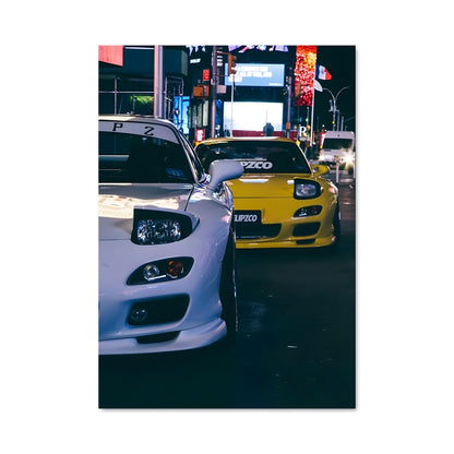 Poster Neon Drift