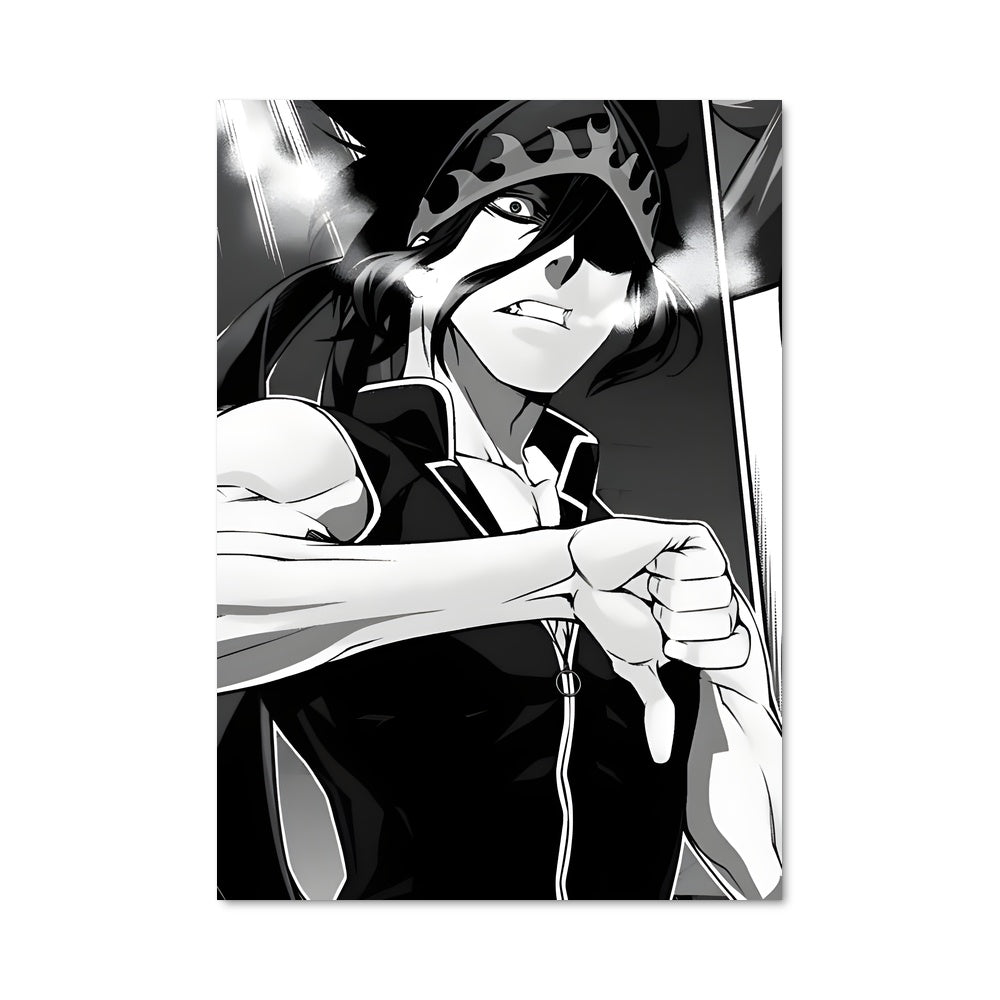 Poster Message en Noir