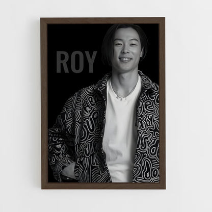 ap-ryoyu kobayashi-7 cadre Bois foncé