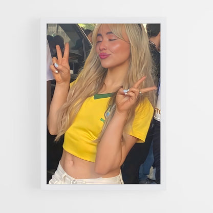 ap-sabrina carpenter-2 cadre Blanc