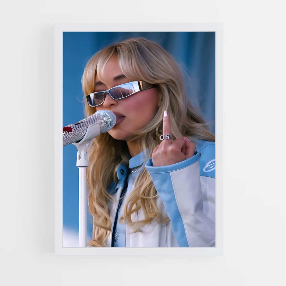 ap-sabrina carpenter-4 cadre Blanc