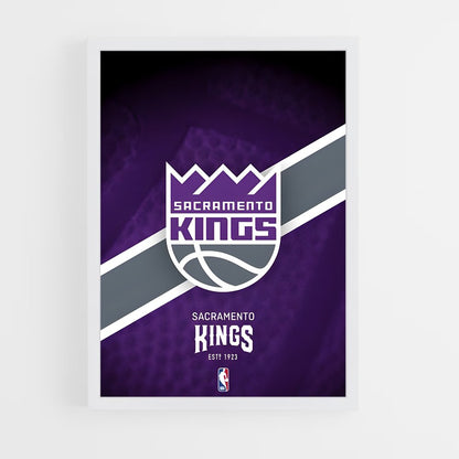 ap-sacramento kings-7 cadre Blanc