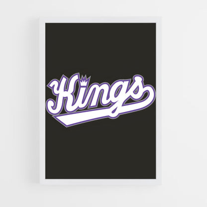 ap-sacramento kings-8 cadre Blanc