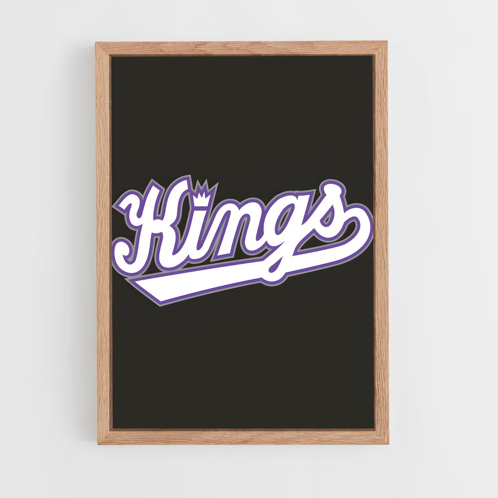 ap-sacramento kings-8 cadre Bois clair