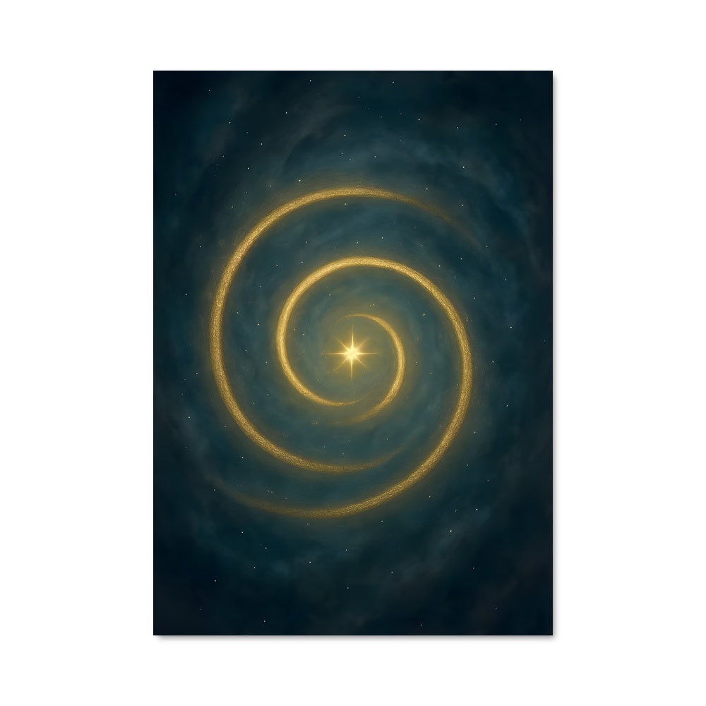 Poster Spirale Sacrée