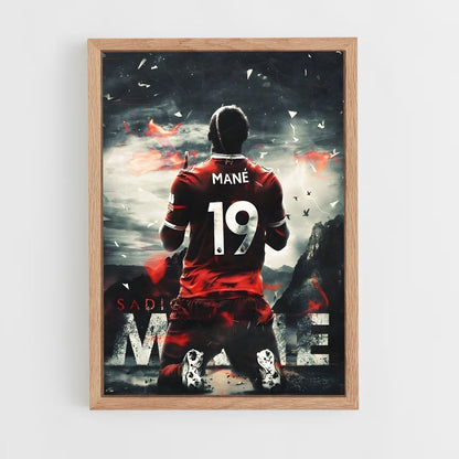ap-sadio mane-3 cadre Bois clair