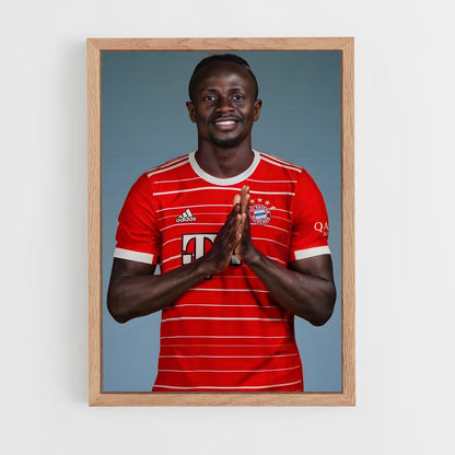 ap-sadio mane-6 cadre Bois clair