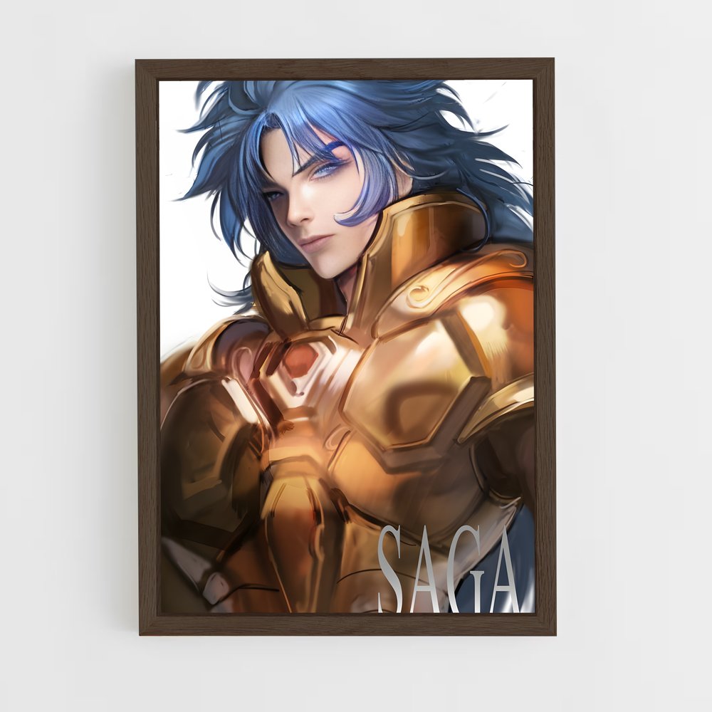 ap-saga-1 cadre Bois foncé