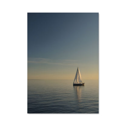 Poster Voile au Crépuscule