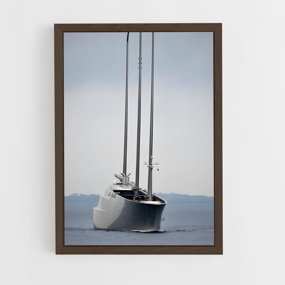 ap-sailing yacht a-1 cadre Bois foncé