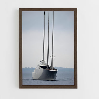 ap-sailing yacht a-1 cadre Bois foncé