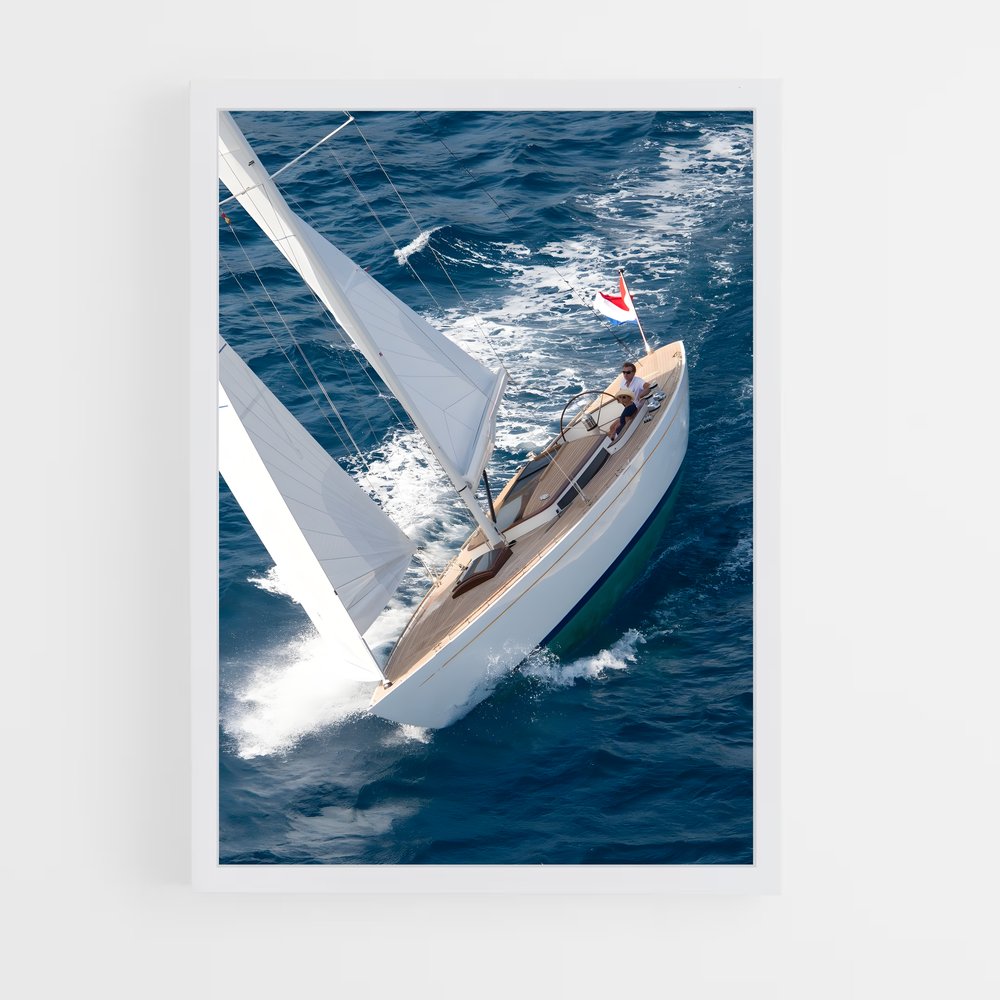 ap-sailing yacht a-5 cadre Blanc