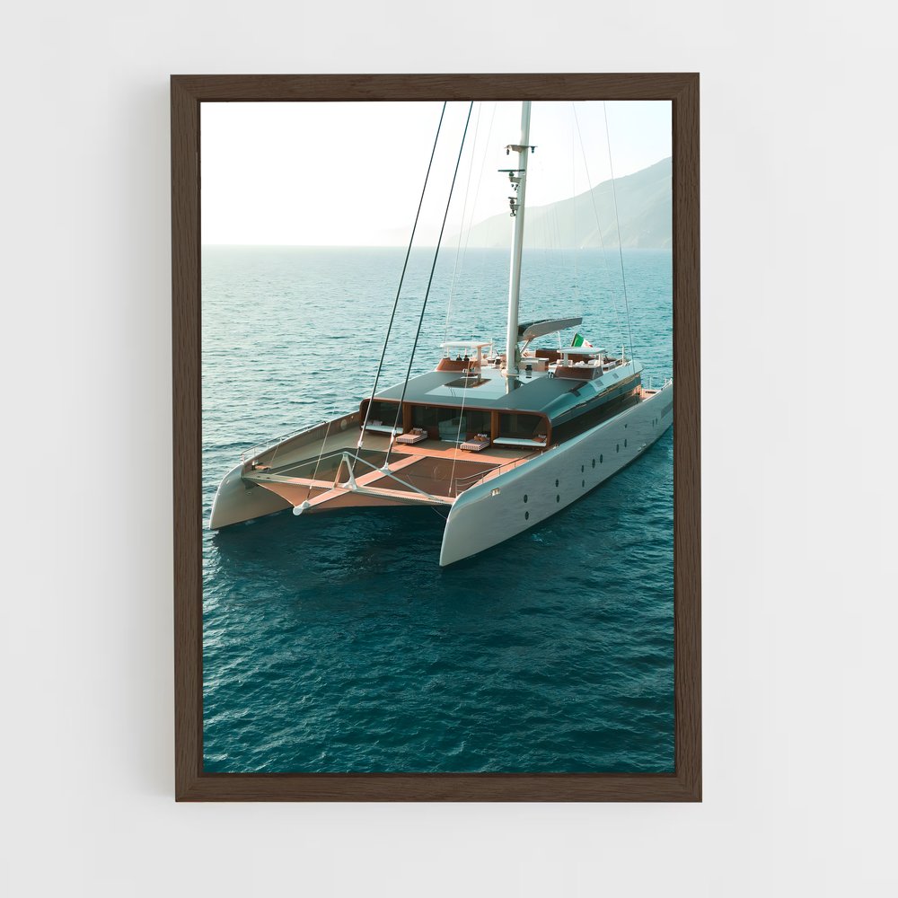 ap-sailing yacht a-7 cadre Bois foncé