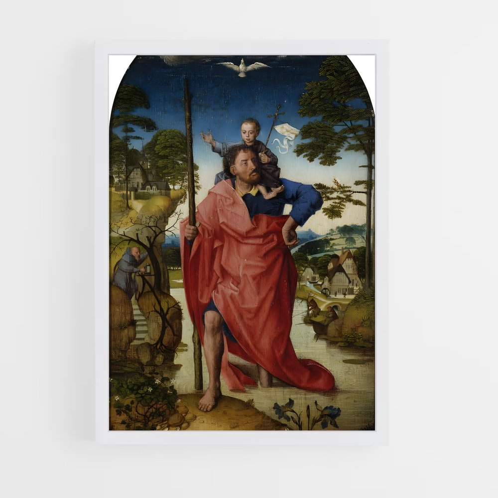 ap-saint christopher-1 cadre Blanc