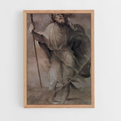 ap-saint christopher-4 cadre Bois clair
