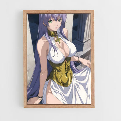 ap-saint seiya-1 cadre Bois clair