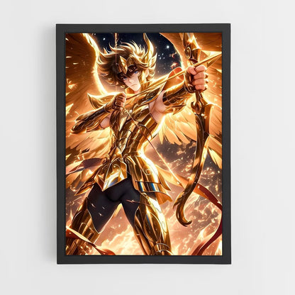 ap-saint seiya-10 cadre Noir