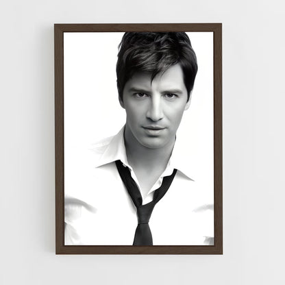 ap-sakis rouvas-1 cadre Bois foncé