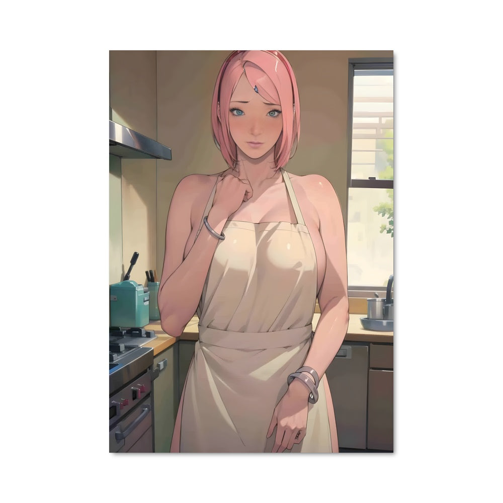 Poster Sakura en Cuisine